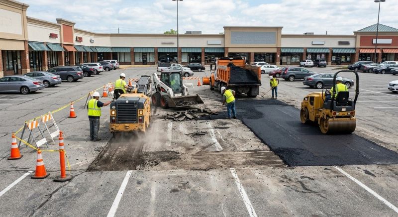 Commercial Asphalt Repair in Conway, AR