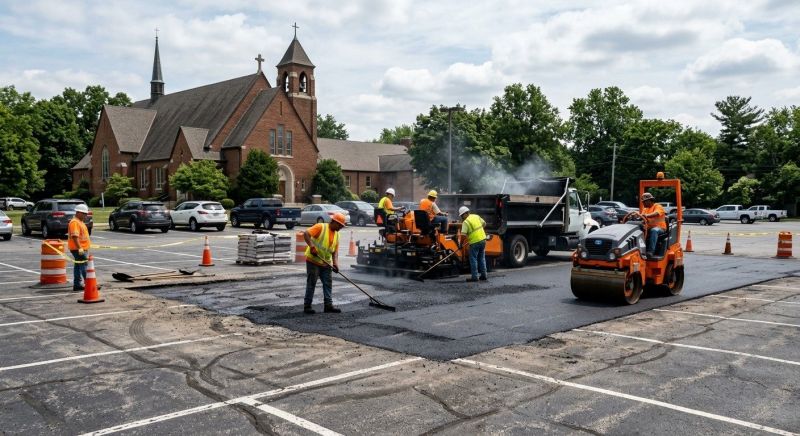 Parking Lot Repair in Bluffton, SC