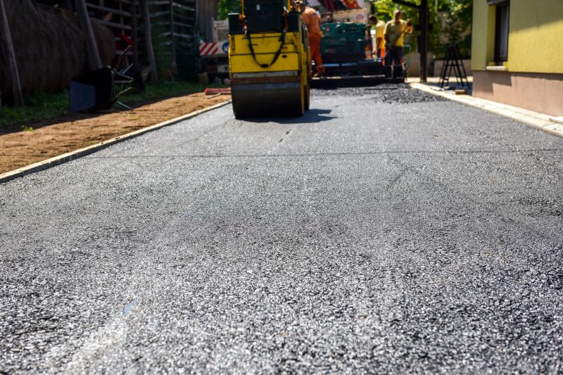 New Asphalt Driveway Construction